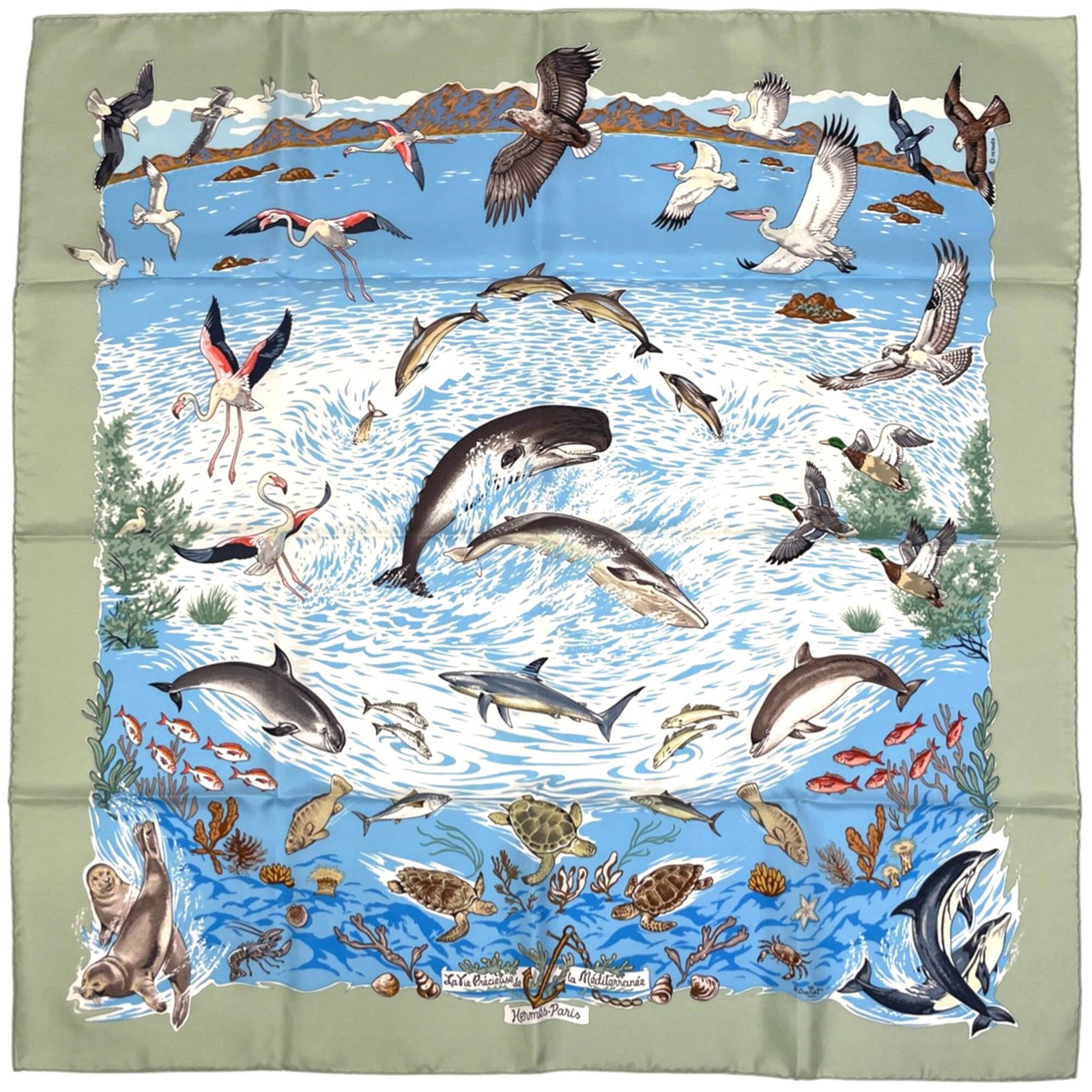 Hermes silk scarf (1 of 7)