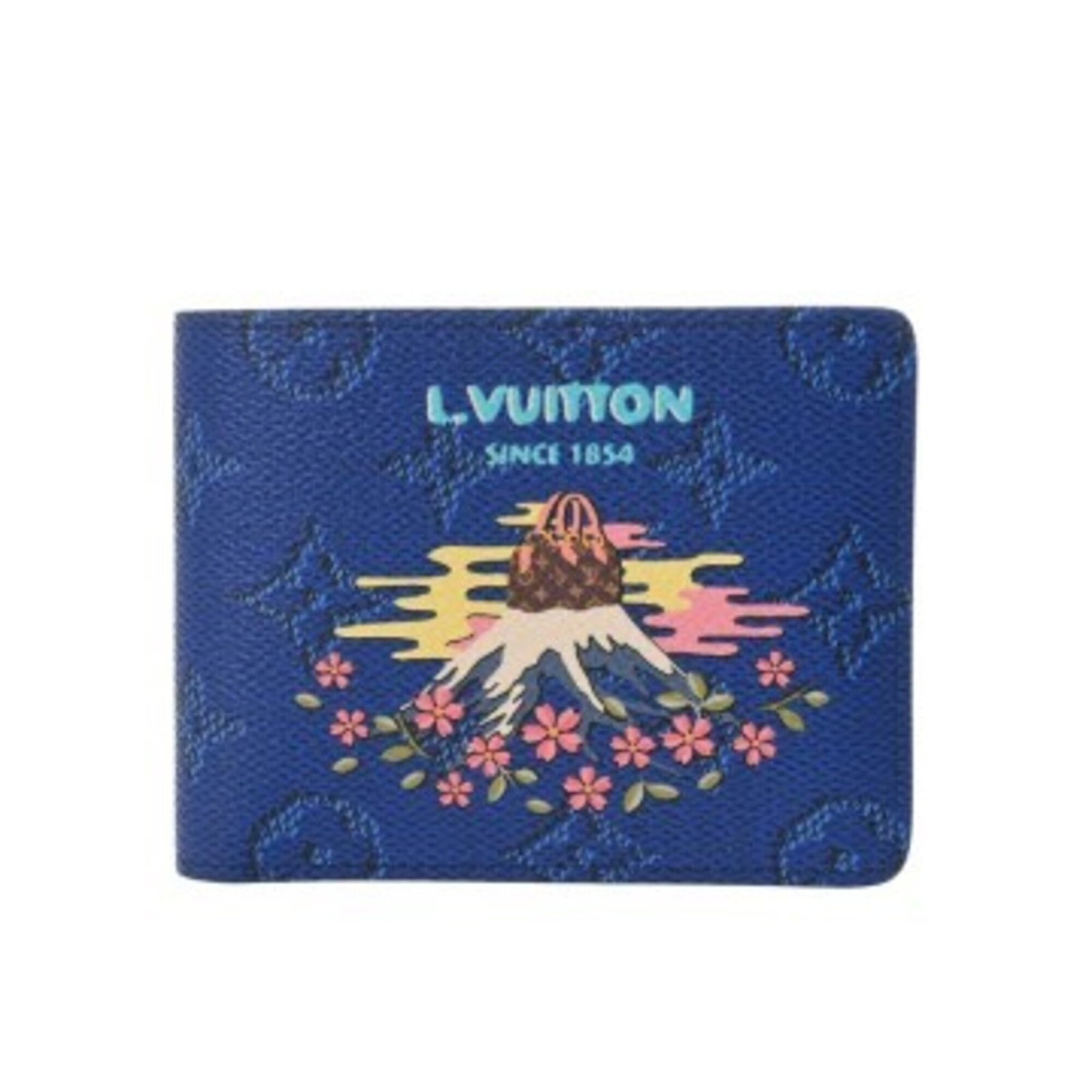 Louis Vuitton Bi fold Monogram wallet: Louis Vuitton Bi fold Monogram wallet A pre-owned Louis Vuitton bi-fold wallet in iconic monogram blue, boasting the signature LV style and craftsmanship. With its classic design and durable