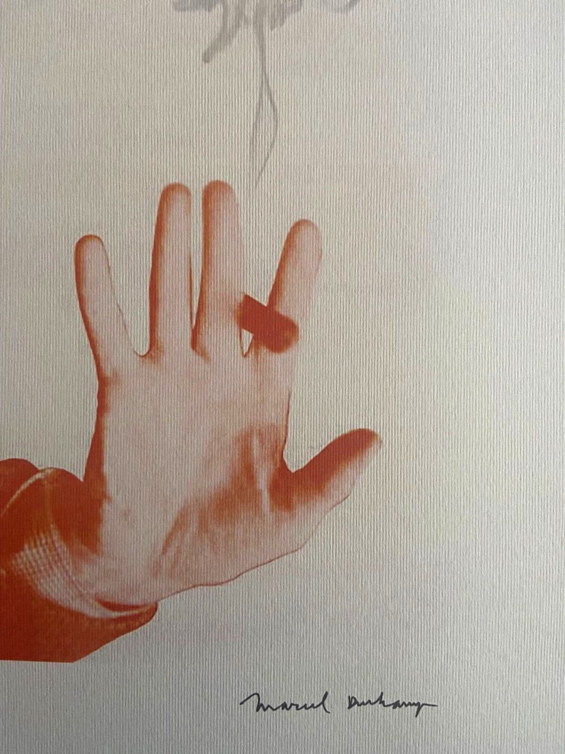 Marcel Duchamp lithograph numbered - 6