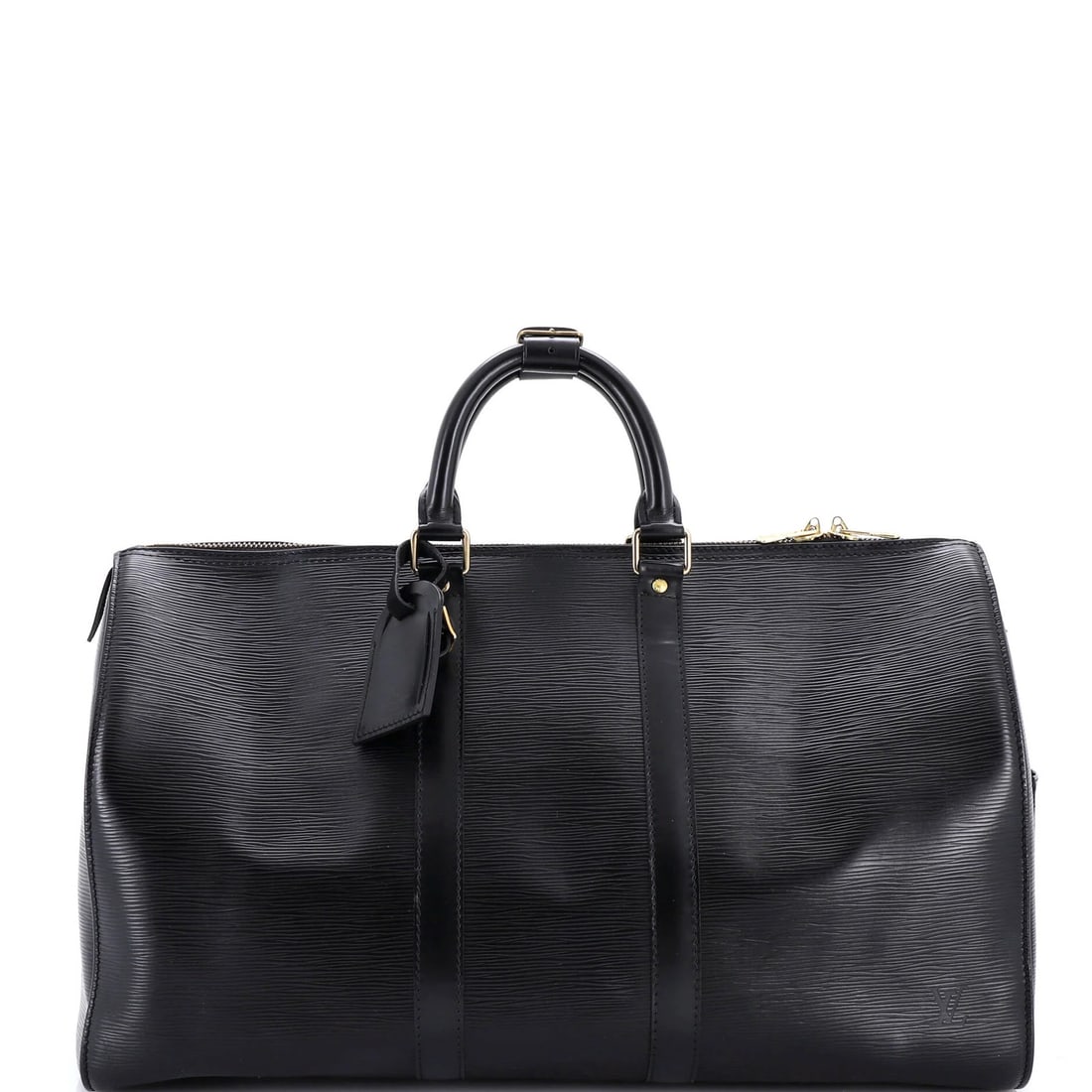 Louis Vuitton Keepall Epi Leather 45: Louis Vuitton Keepall Epi Leather 45 A timeless classic, the Louis Vuitton Keepall Epi Leather 45 is a stylish and practical duffle bag that exudes luxury and sophistication. With its iconic Epi