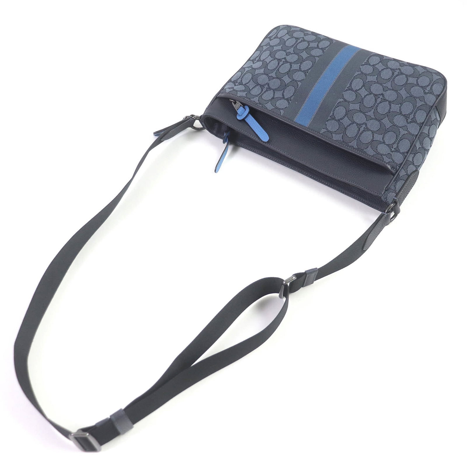 Canvas leather shoulder bag by Coach - 6