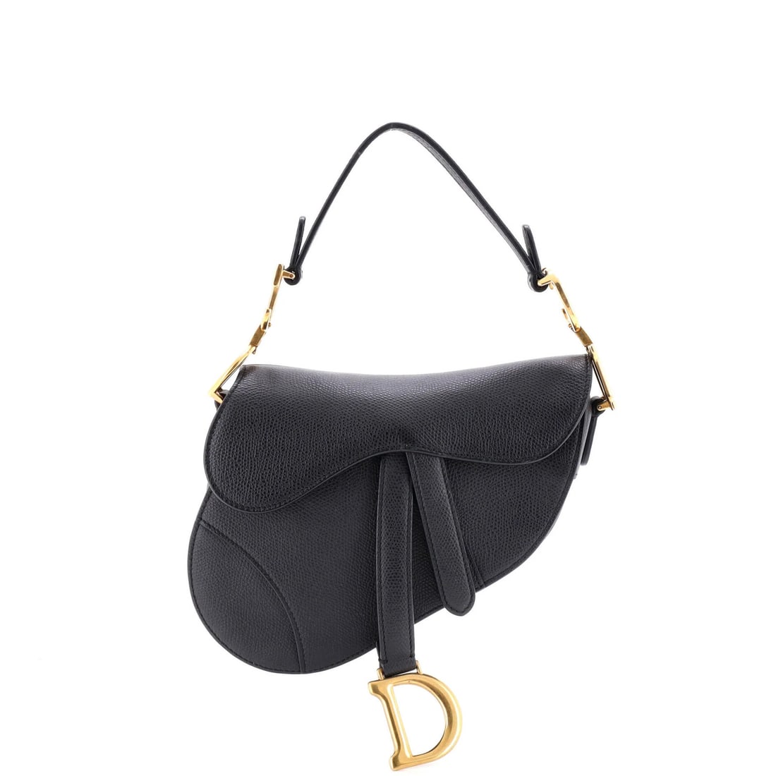 Christian Dior Mini Leather Saddle Handbag (1 of 6)