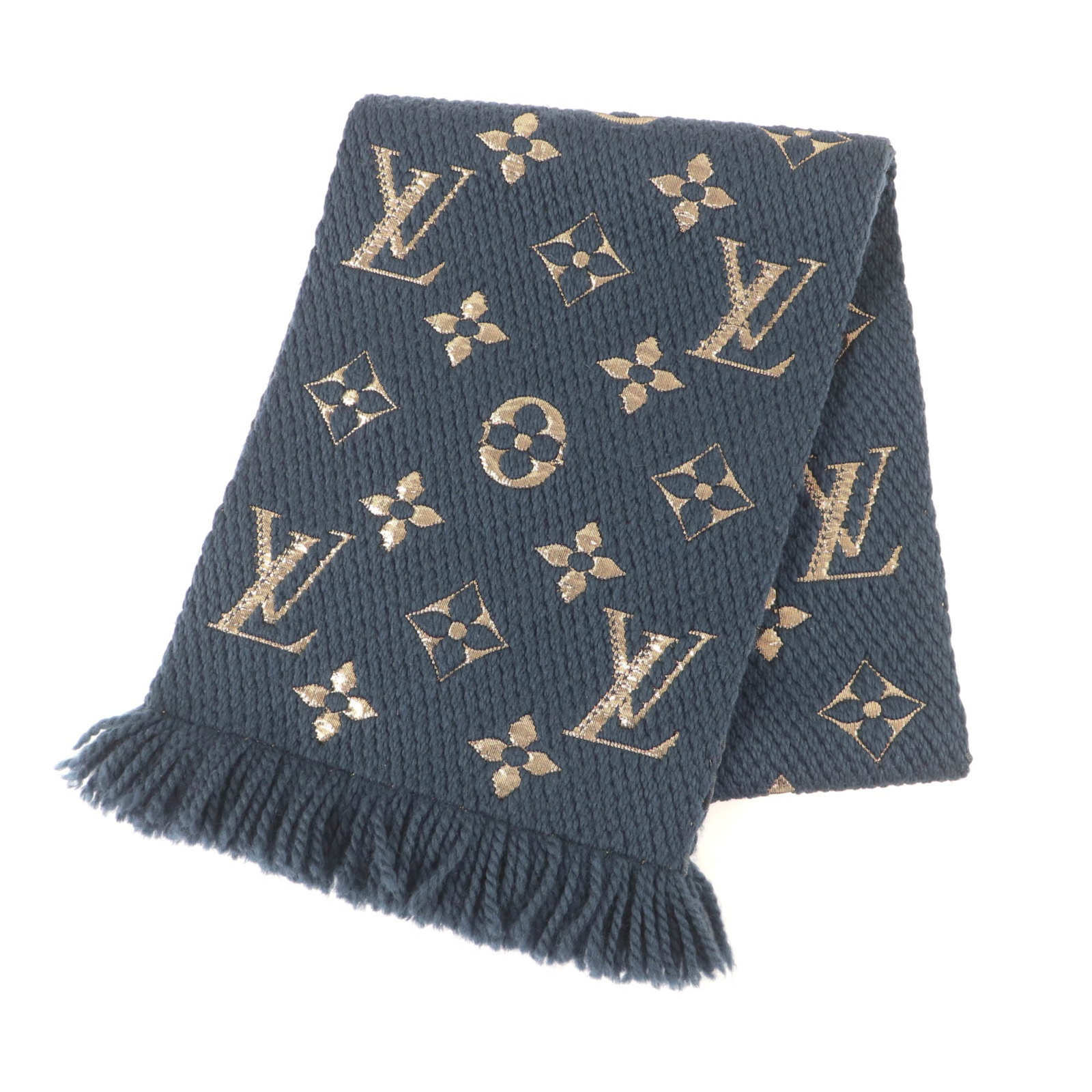 Louis Vuitton silk wool stole (1 of 7)