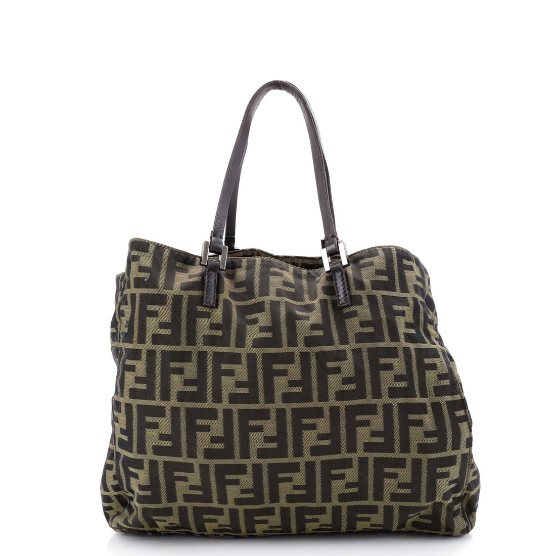 Fendi Vintage Open Tote Medium Zucca Canvas (1 of 6)