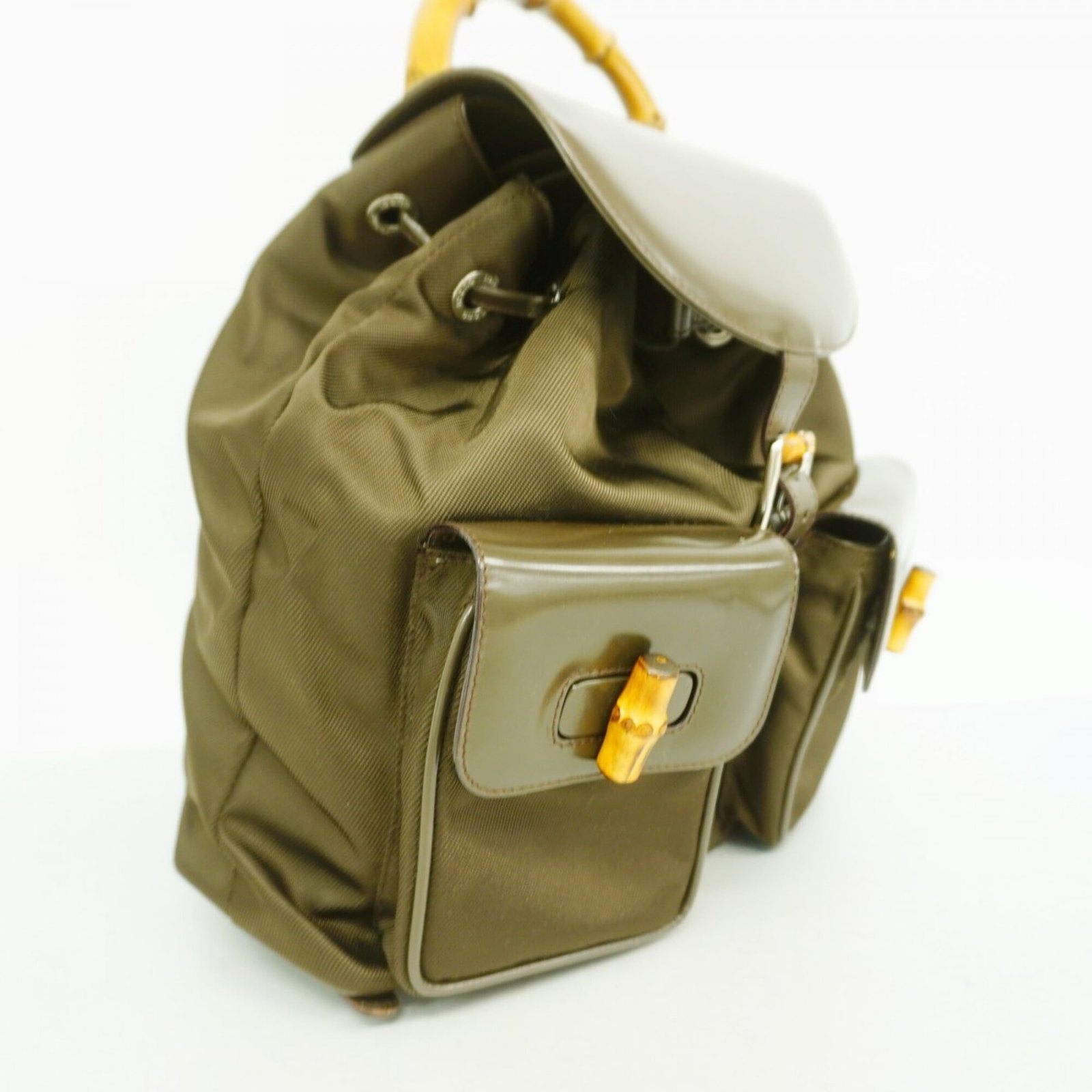 Gucci Nylon Canvas Backpack - 2