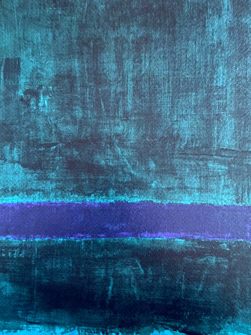 Mark Rothko is a numbered lithograph - 4