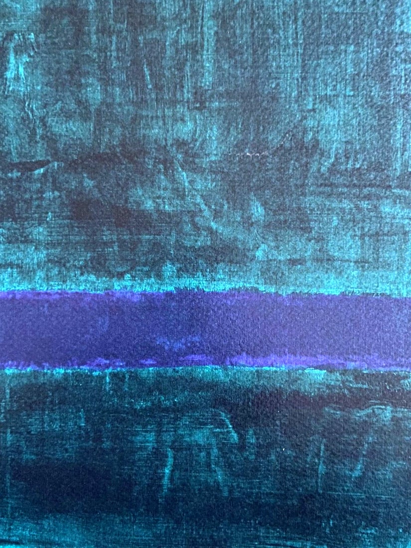 Mark Rothko is a numbered lithograph - 5