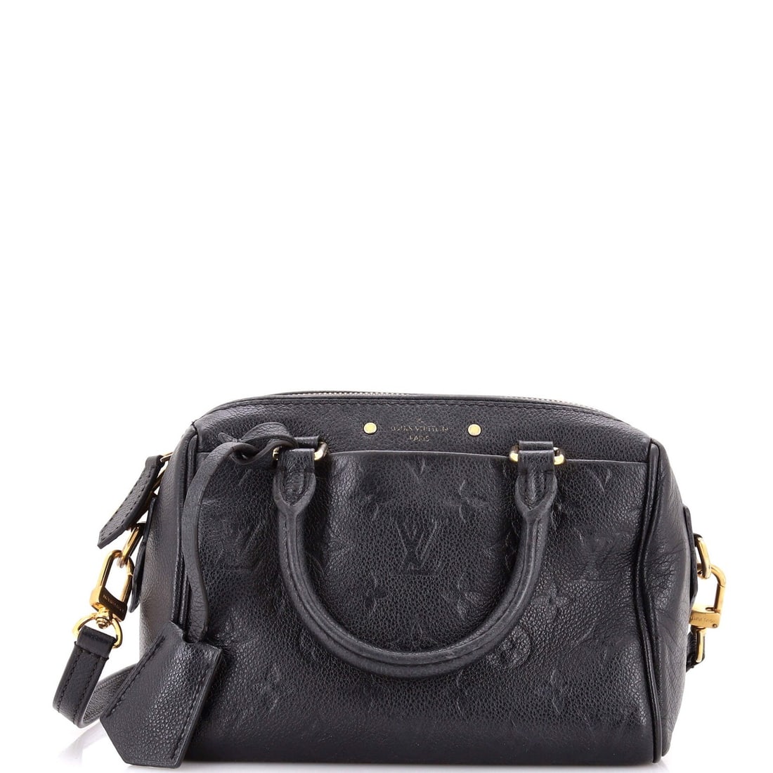 Louis Vuitton Speedy Bandouliere NM Bag Monogram Empreinte Leather 20: Louis Vuitton Speedy Bandouliere NM Bag Monogram Empreinte Leather 20 A sleek and timeless Louis Vuitton Speedy Bandouliere, this iconic bag boasts the signature Monogram Empreinte leather in rich