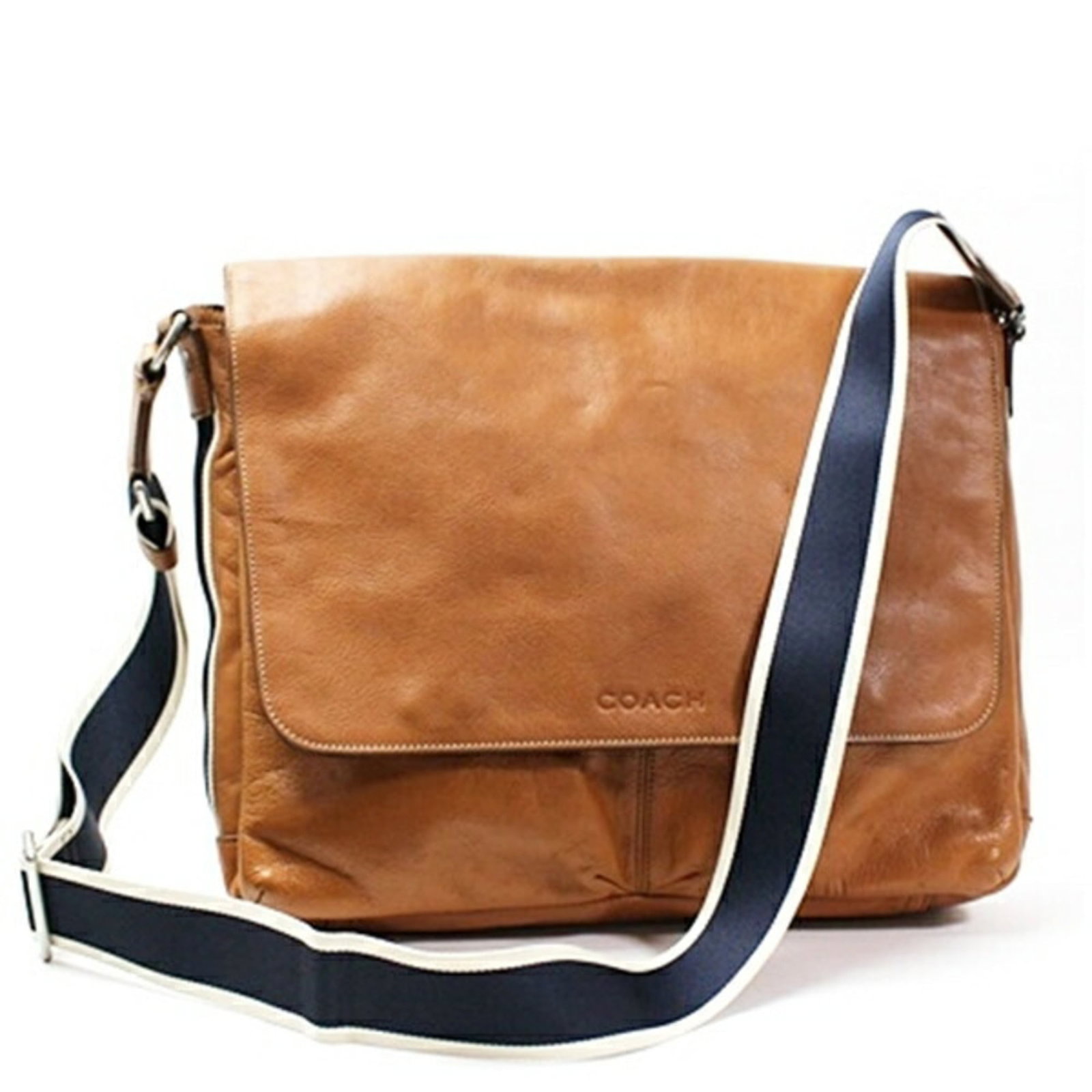 Leather Coach shoulder bag (1 of 10)