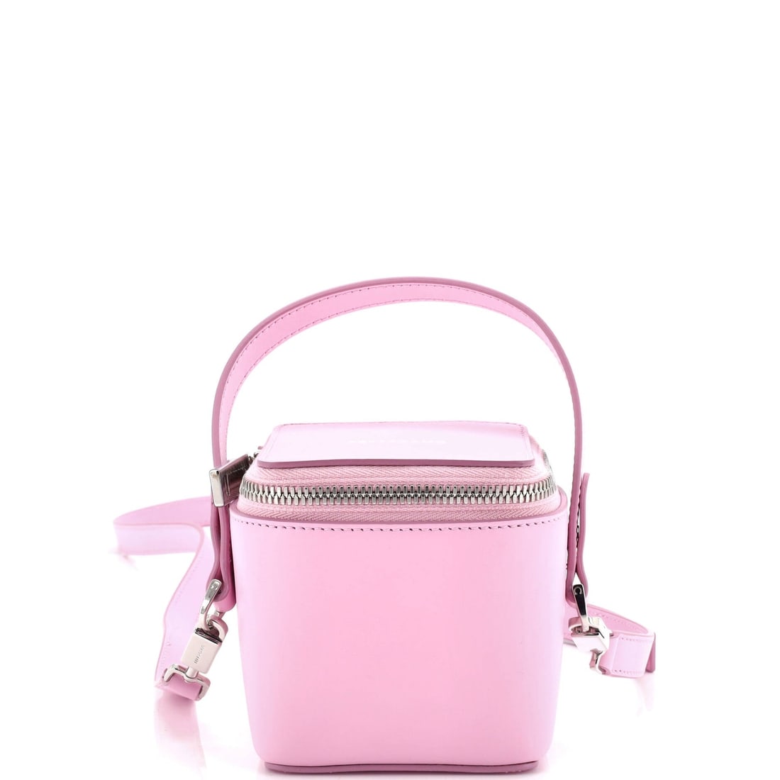 Salvatore Ferragamo leather top handle vanity case gancicni micro (1 of 6)