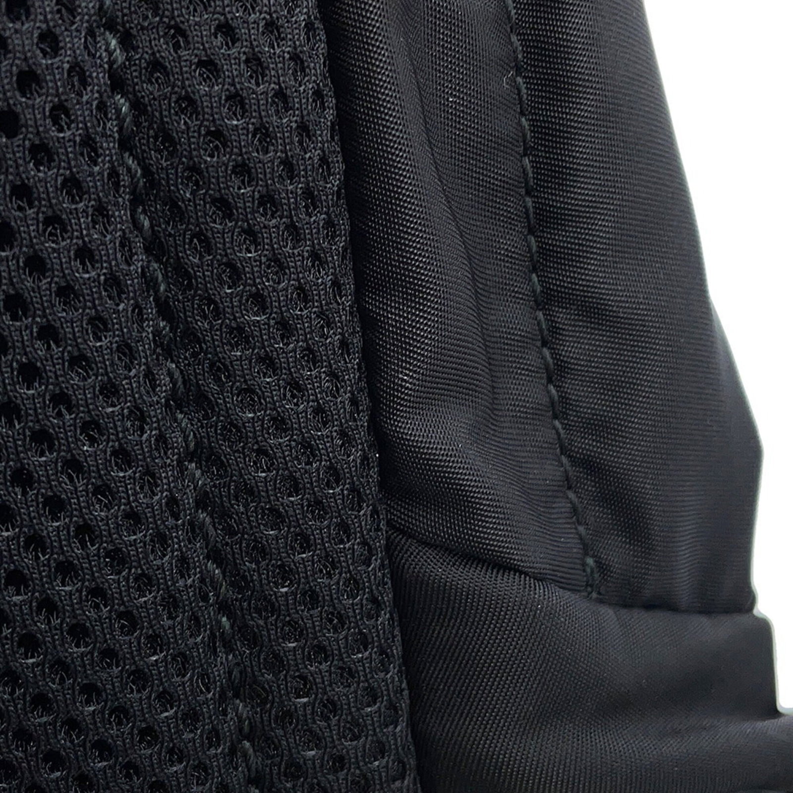 Prada nylon backpack leather - 8