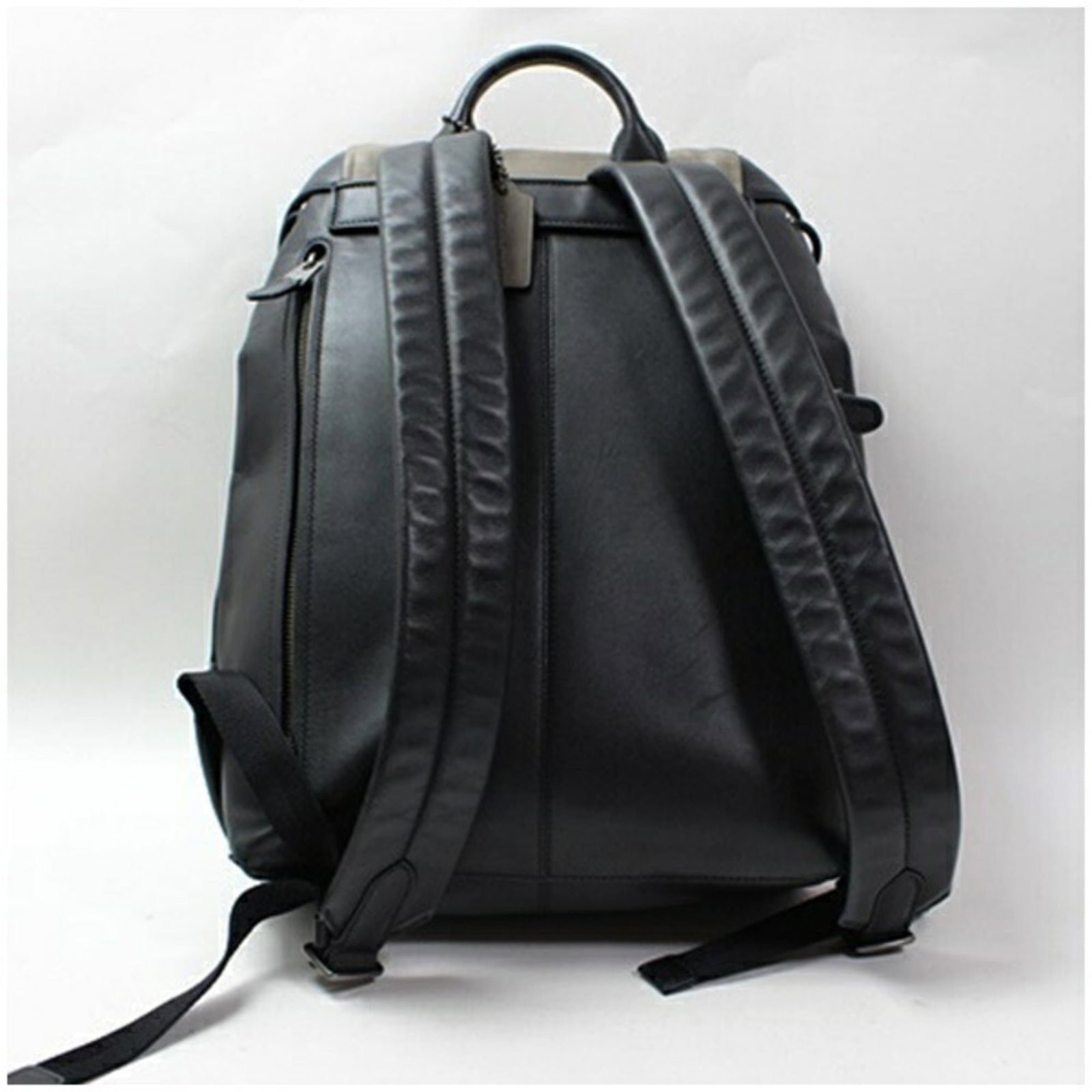 Leather Coach Backpack - 3