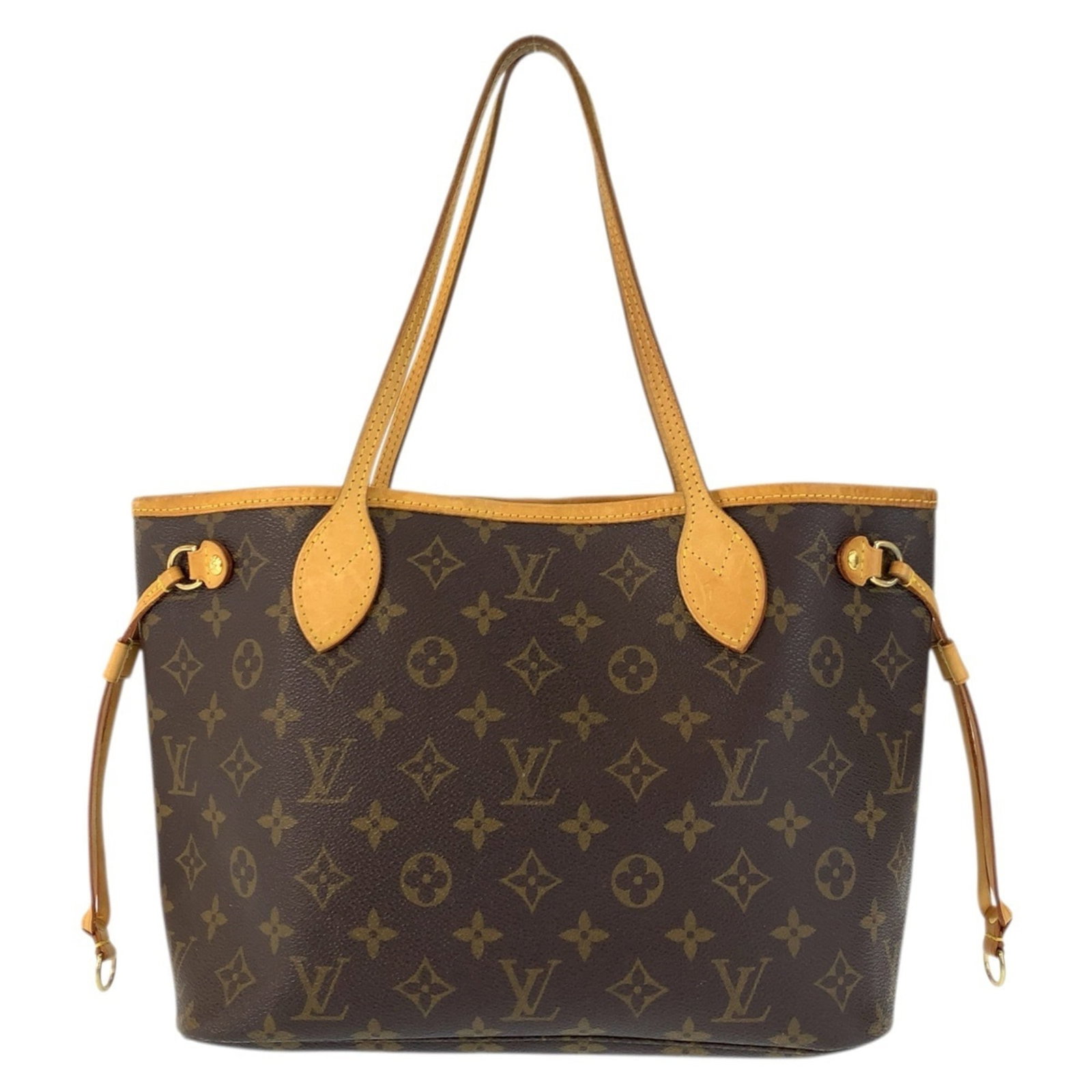Louis Vuitton Handbag, Tote Bag Pvc, Leather: Louis Vuitton Handbag, Tote Bag Pvc, Leather A timeless classic, this Louis Vuitton tote bag boasts the iconic monogram pattern and luxurious feel of genuine leather, paired with durable PVC accents