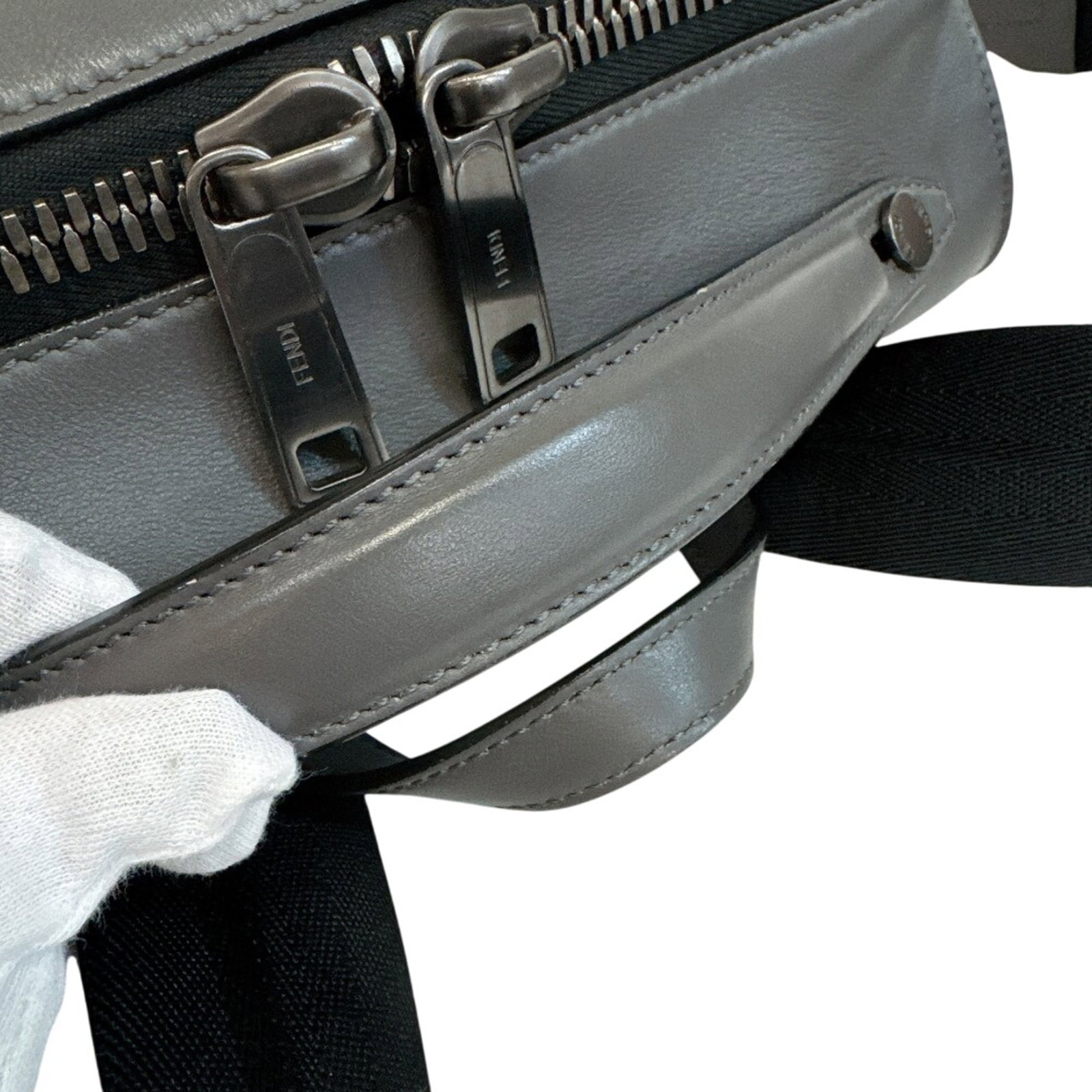 Fendi leather backpack - 5