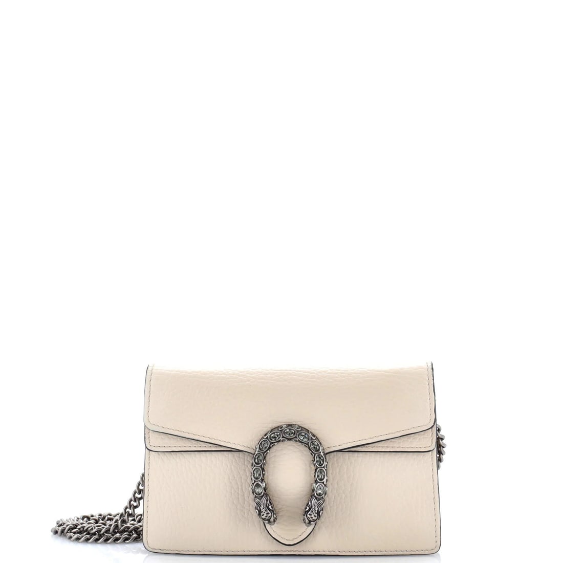 Gucci Dionysus Leather Mini Bag: Gucci Dionysus Leather Mini Bag The Gucci Dionysus Leather Mini Bag is a chic and compact accessory that exudes luxury style. With its neutral exterior and vibrant pink interior, this super mini