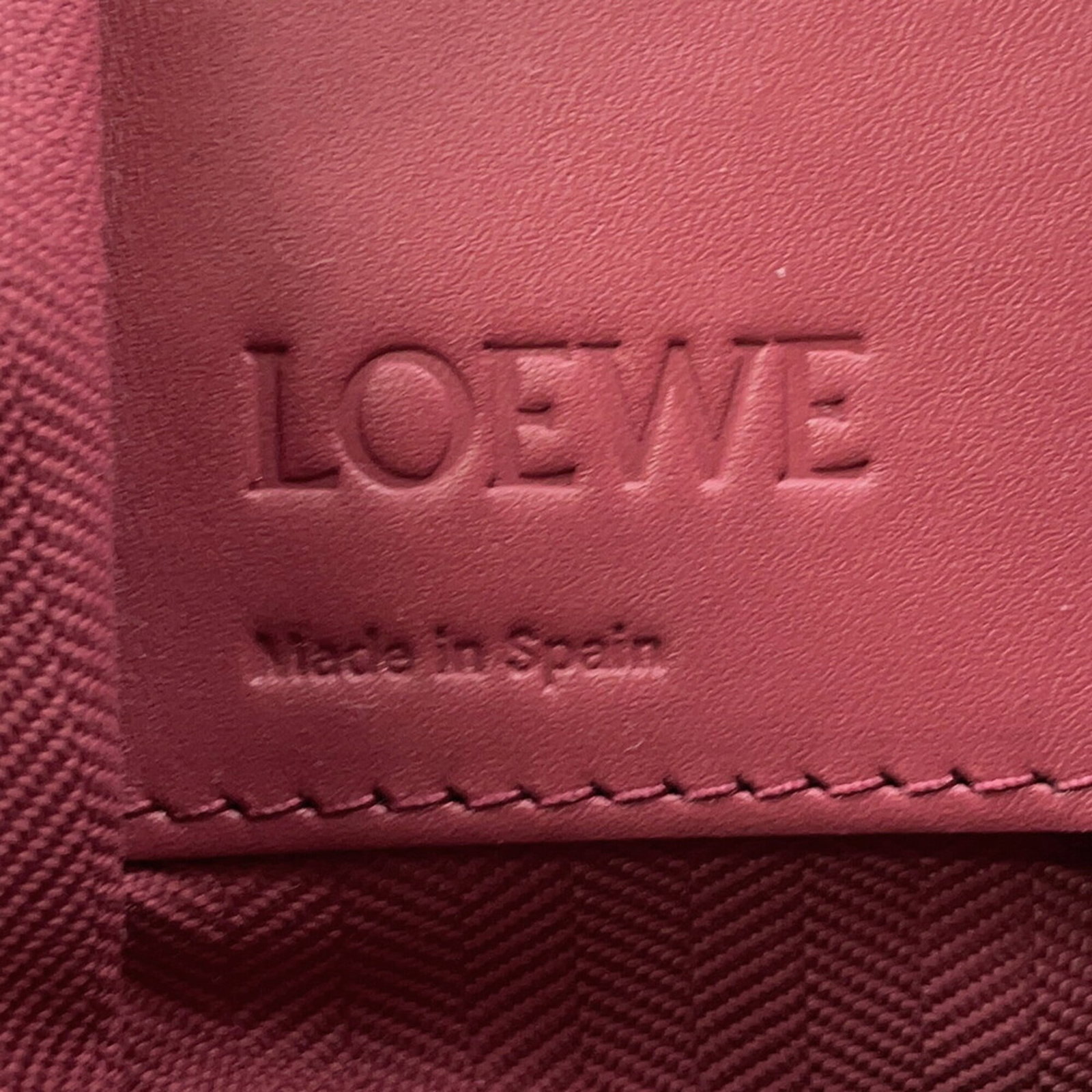 Leather Loewe Handbag - 14