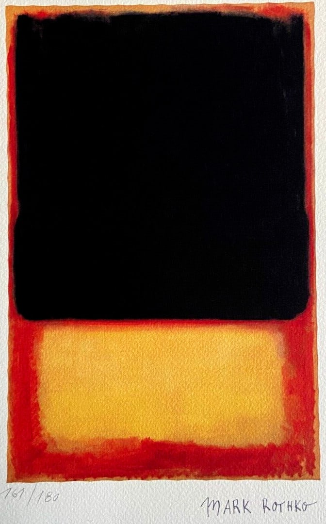 Mark Rothko Lithograph Op Numbered - 3