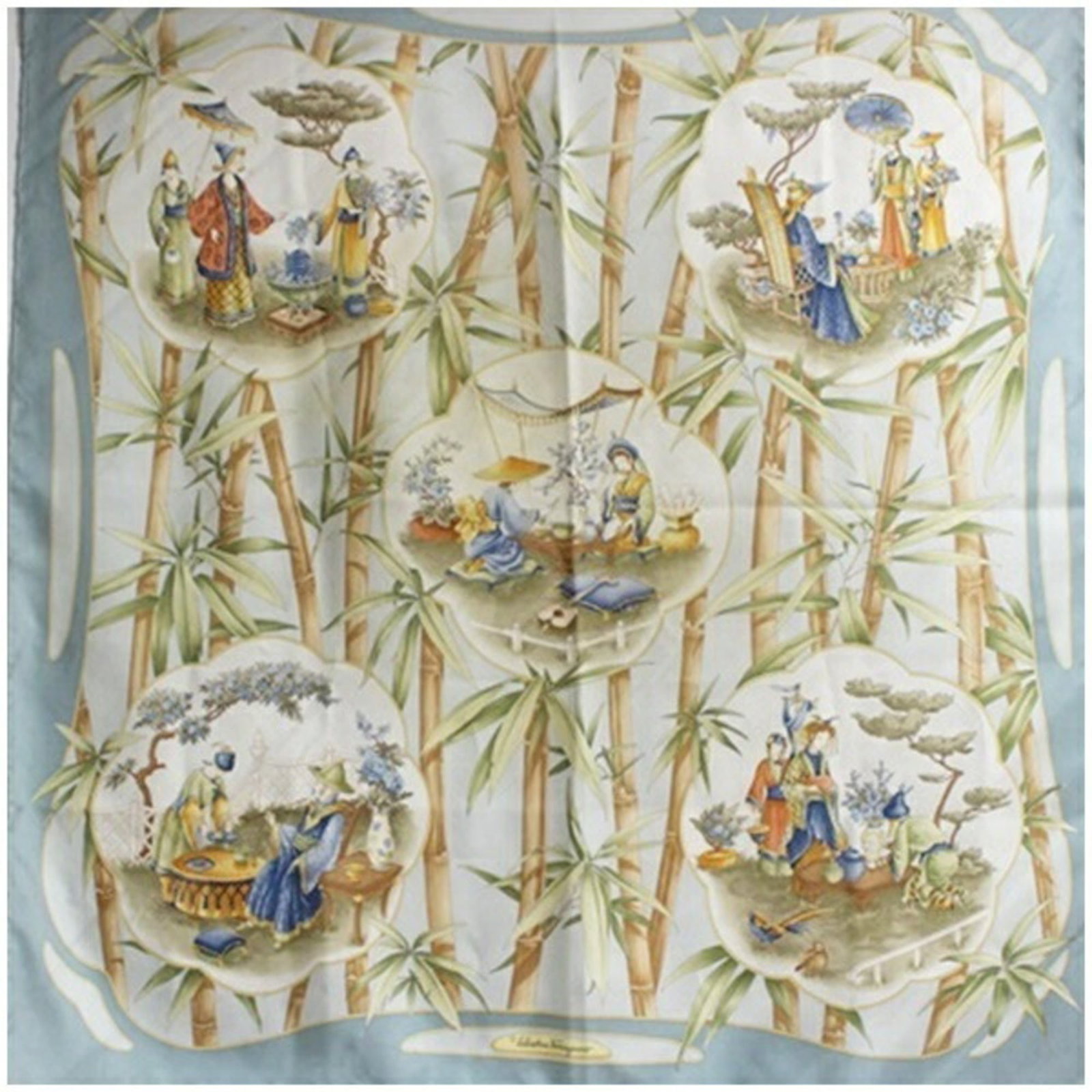 Ferragamo silk scarf (1 of 9)