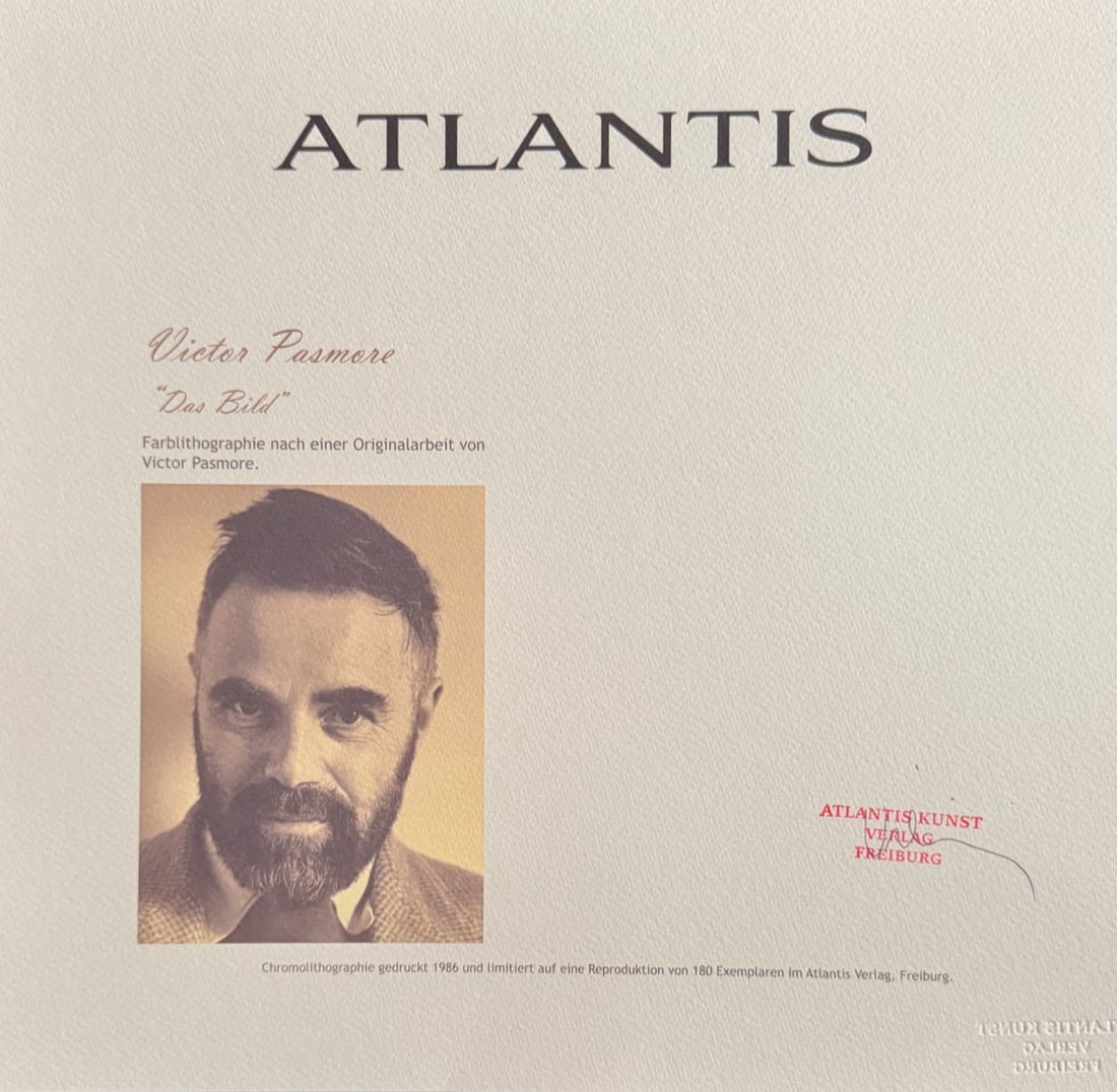 Victor Pasmore Lithograph Numbered - 6