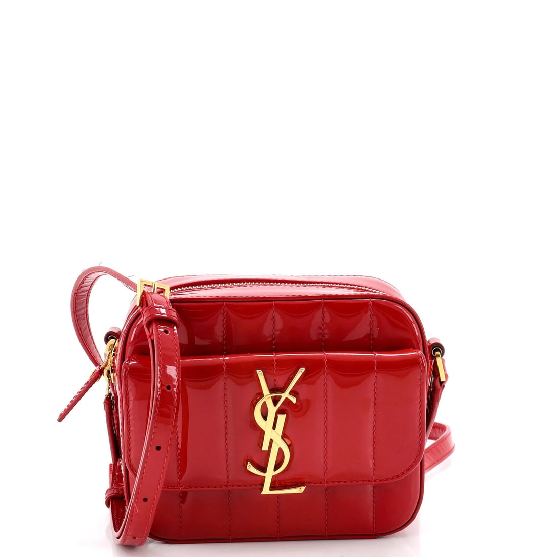 Saint Laurent quilt patent vertical camera bag for toy vicky: Saint Laurent quilt patent vertical camera bag for toy vicky For the ultimate fashionista, this Saint Laurent quilt patent vertical camera bag for Vicky is a must-have accessory. With its iconic quilt