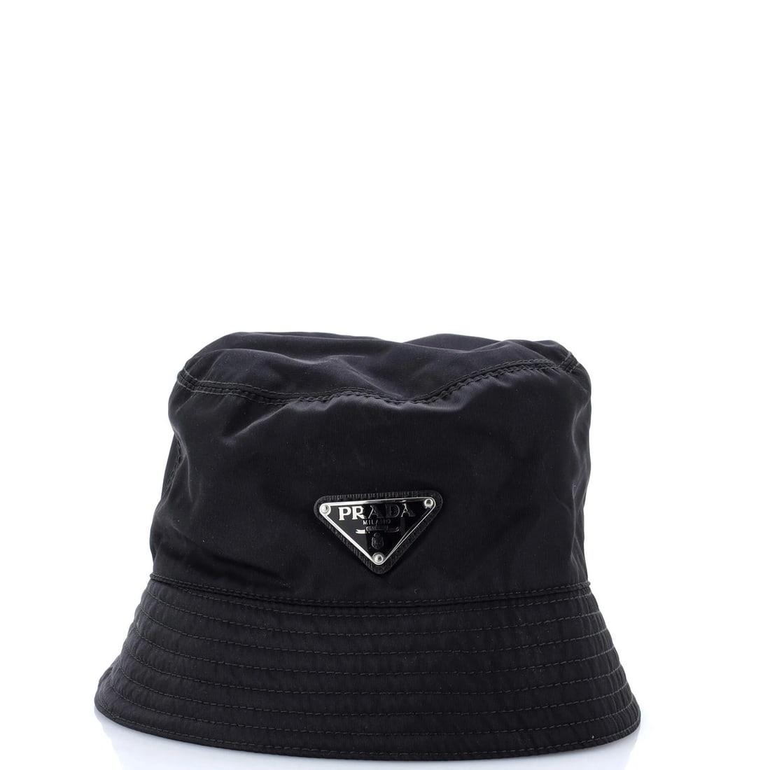 Prada Logo Bucket Hat Re-Nylon (1 of 5)