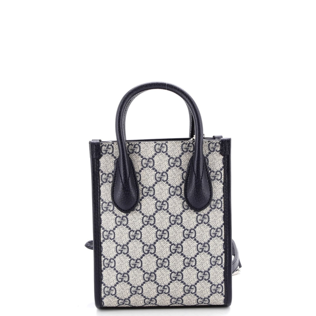 Gucci Coated Canvas Mini GG Patch Interlocking Tote - 3