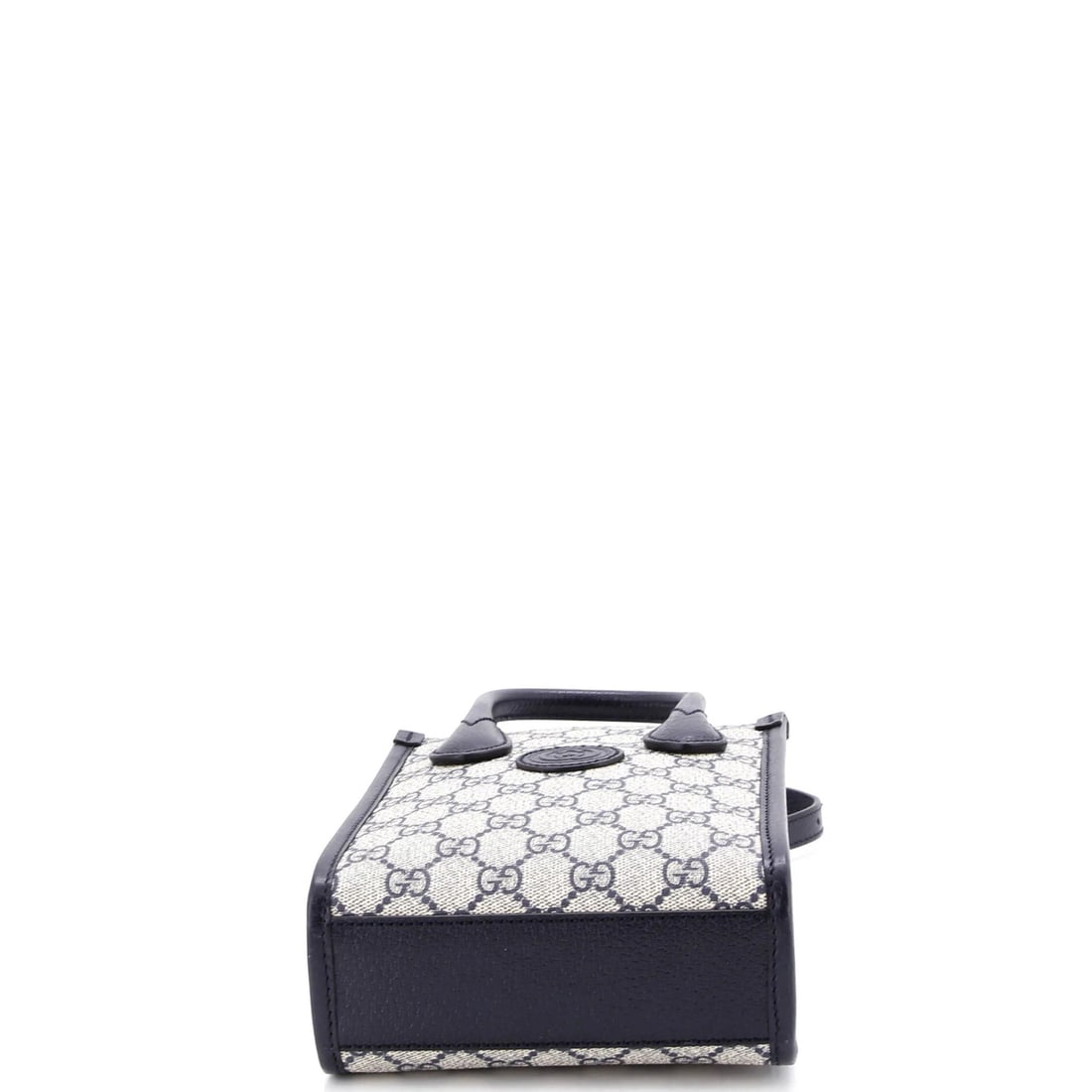 Gucci Coated Canvas Mini GG Patch Interlocking Tote - 4