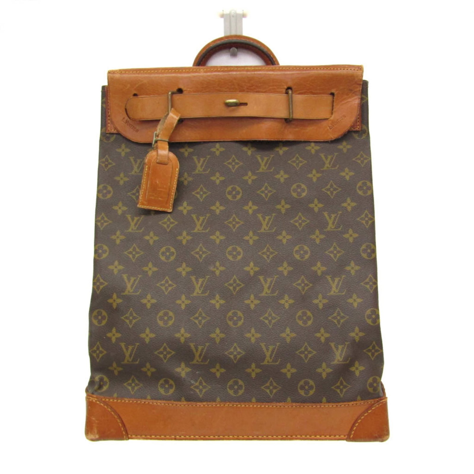 Louis Vuitton Boston Bag is a monogram: Louis Vuitton Boston Bag is a monogram A timeless Louis Vuitton classic, the Boston Bag boasts iconic monogram detailing and a sturdy brown leather construction. With its spacious interior and