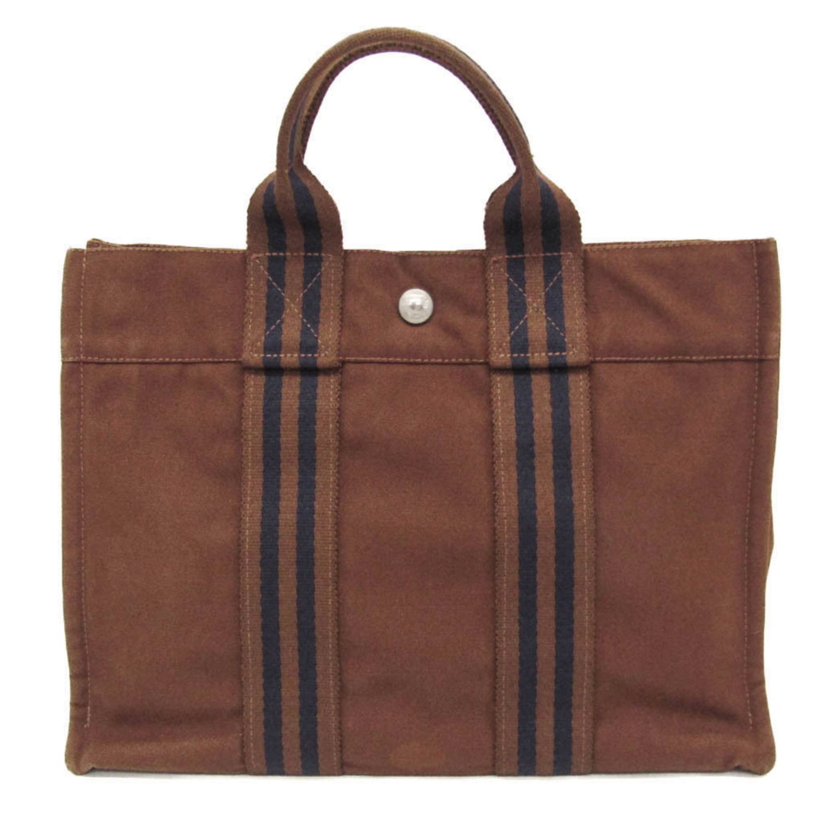 Hermes Handbag Cotton Canvas (1 of 12)