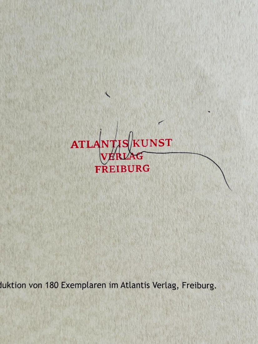 Paul Klee numbered lithograph - 10