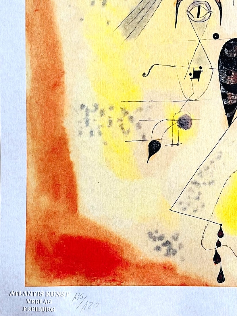 Paul Klee numbered lithograph - 5
