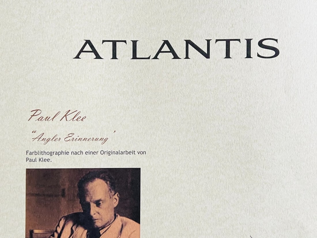 Paul Klee numbered lithograph - 8