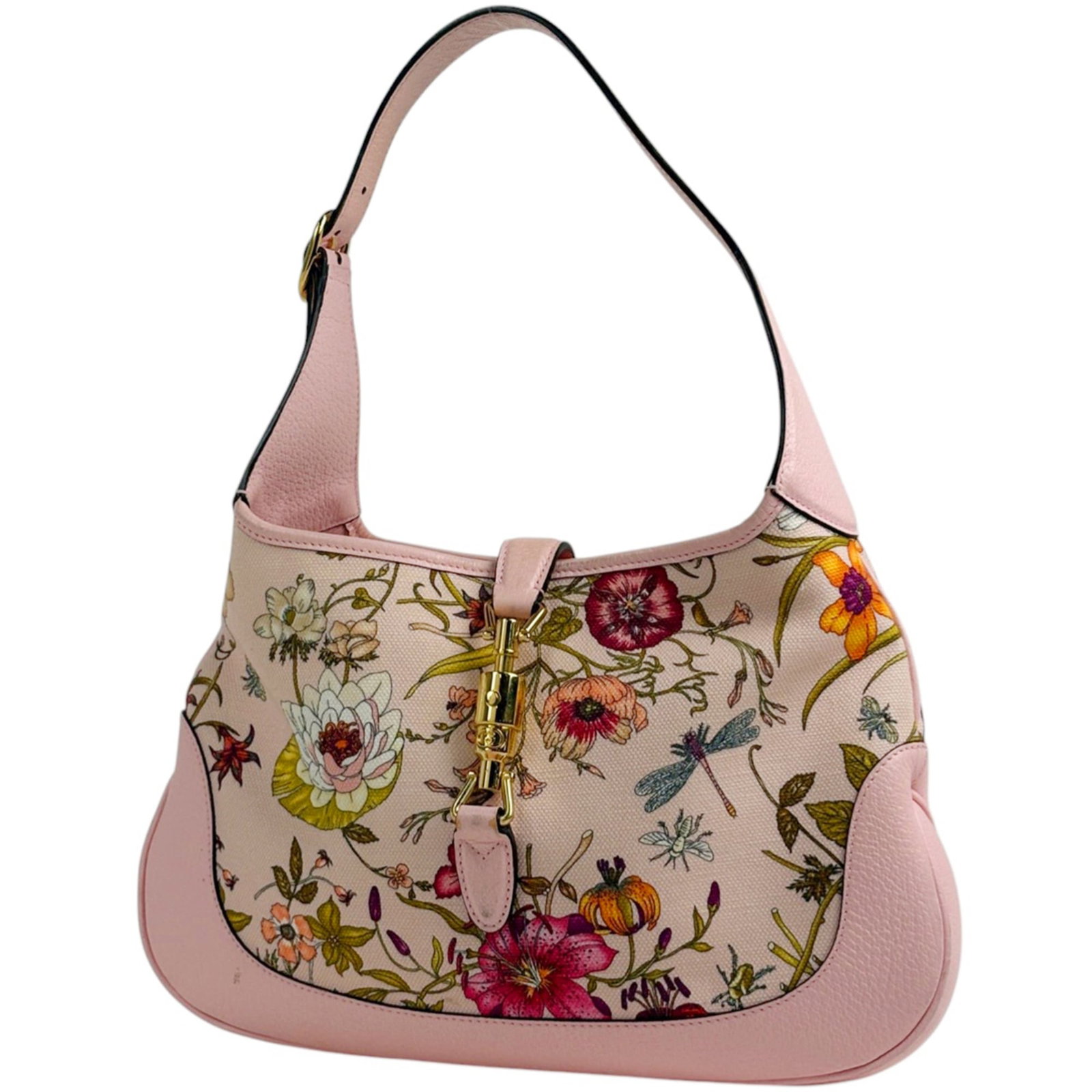 Gucci canvas leather shoulder bag (1 of 10)