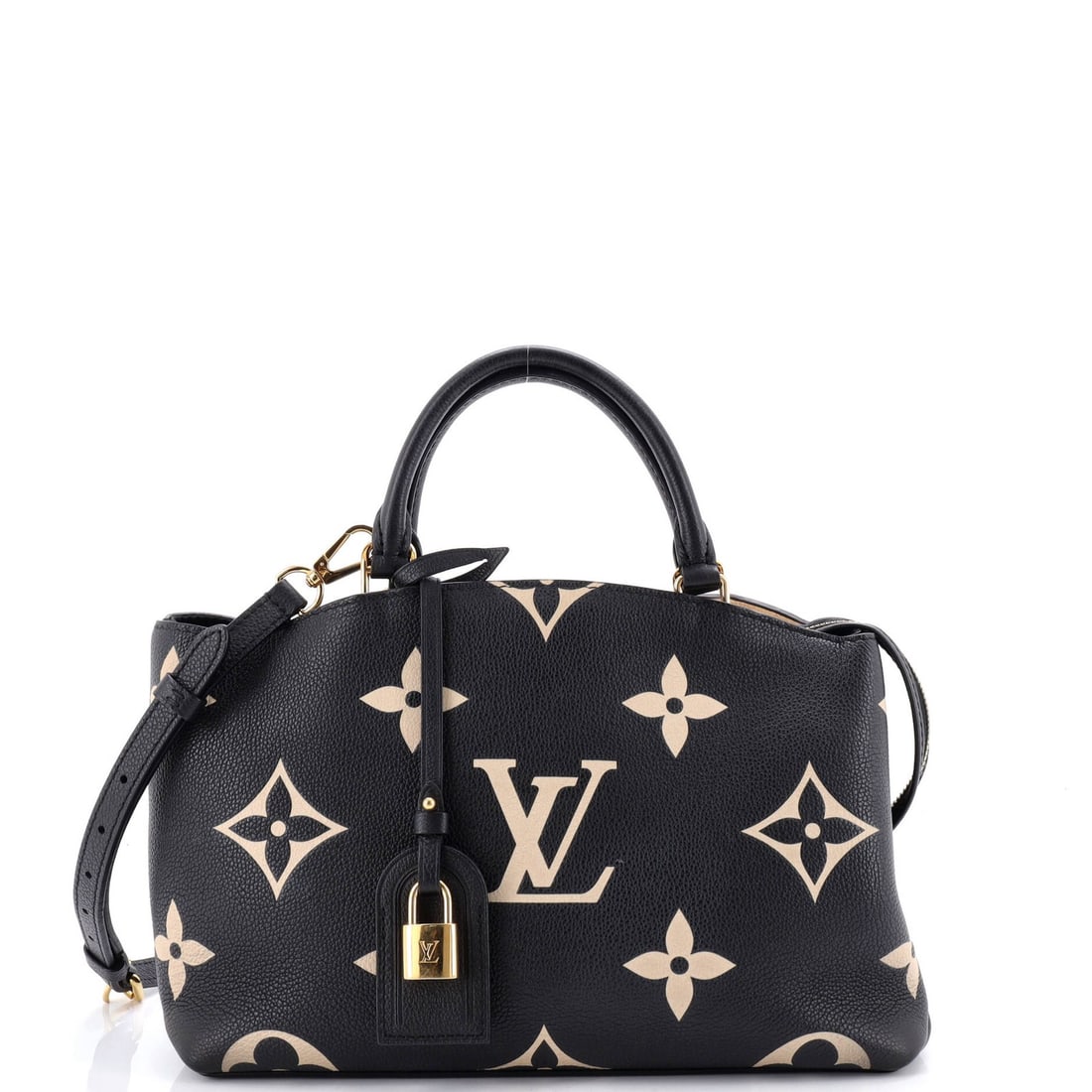 Louis Vuitton giant empreinte handbag petit palais bicolor monogram (1 of 7)