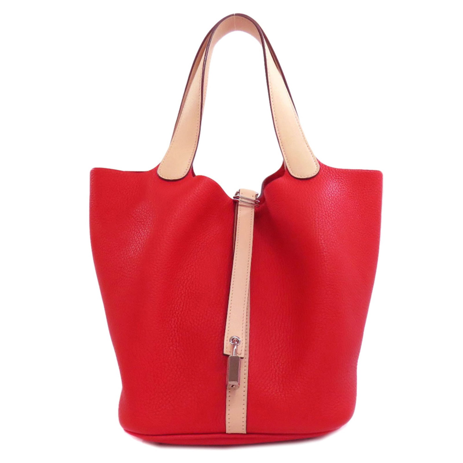 Hermes Handbag Taurillon Clemence Leather, Swift Leather: Hermes Handbag Taurillon Clemence Leather, Swift Leather A timeless piece from the iconic French fashion house, this Herm?s Taurillon Clemence Leather handbag boasts sleek Swift Leather accents and a