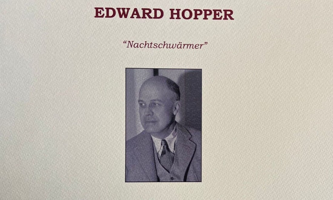 Edward Hopper certificate lithograph - 9