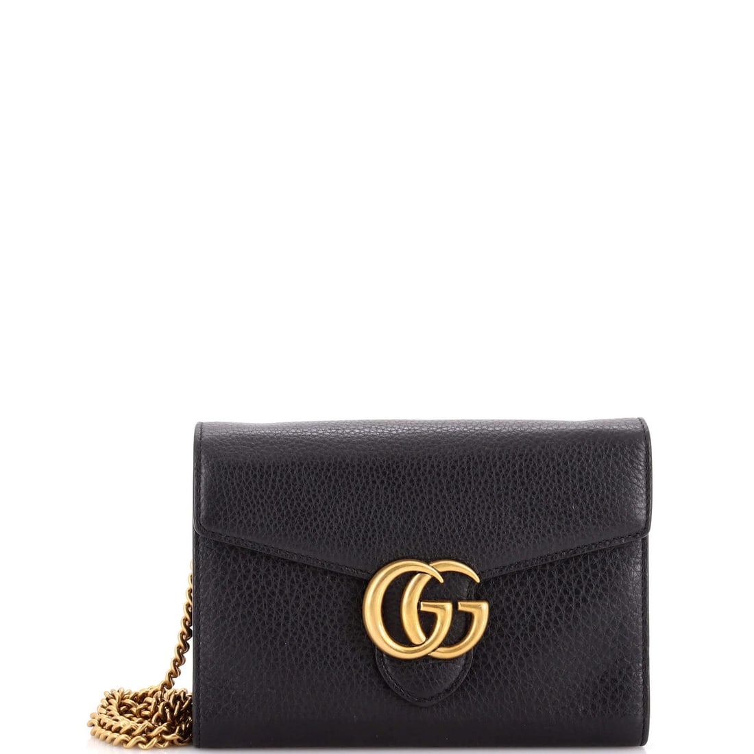 Gucci GG Marmont Chain Wallet Leather Mini (1 of 8)