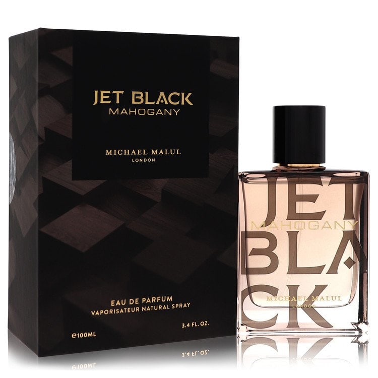 Jet Black Mahogany Cologne By Michael Malul Eau De Parfum Spray (1 of 1)