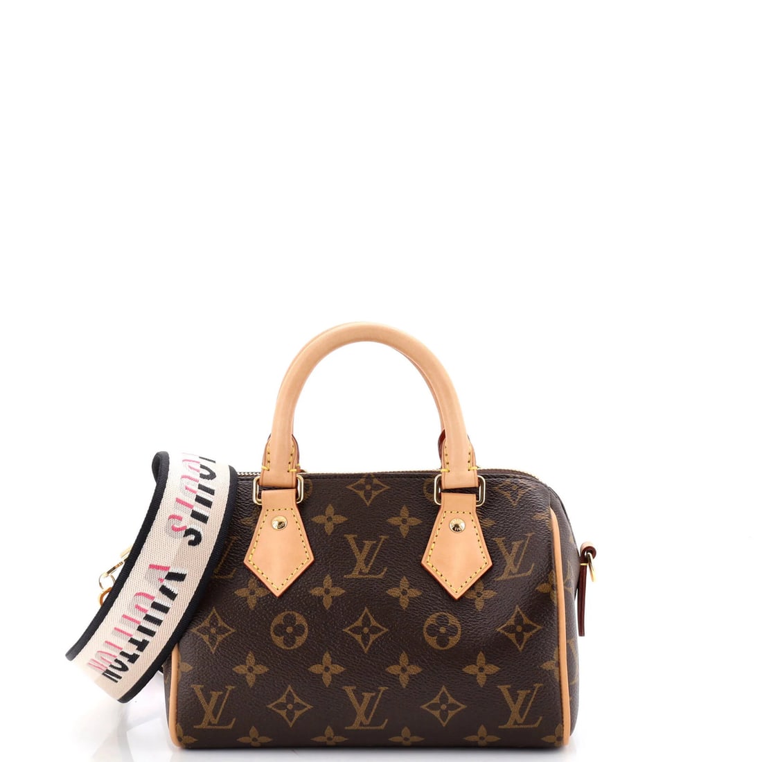 Louis Vuitton Speedy 20 Monogram Canvas Bandouliere Bag (1 of 6)