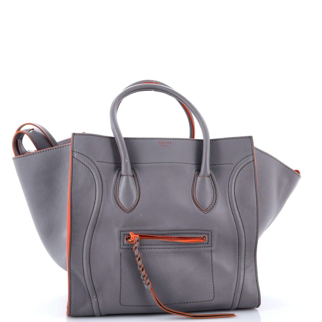 Celine Phantom Bag Smooth Leather Medium - 2