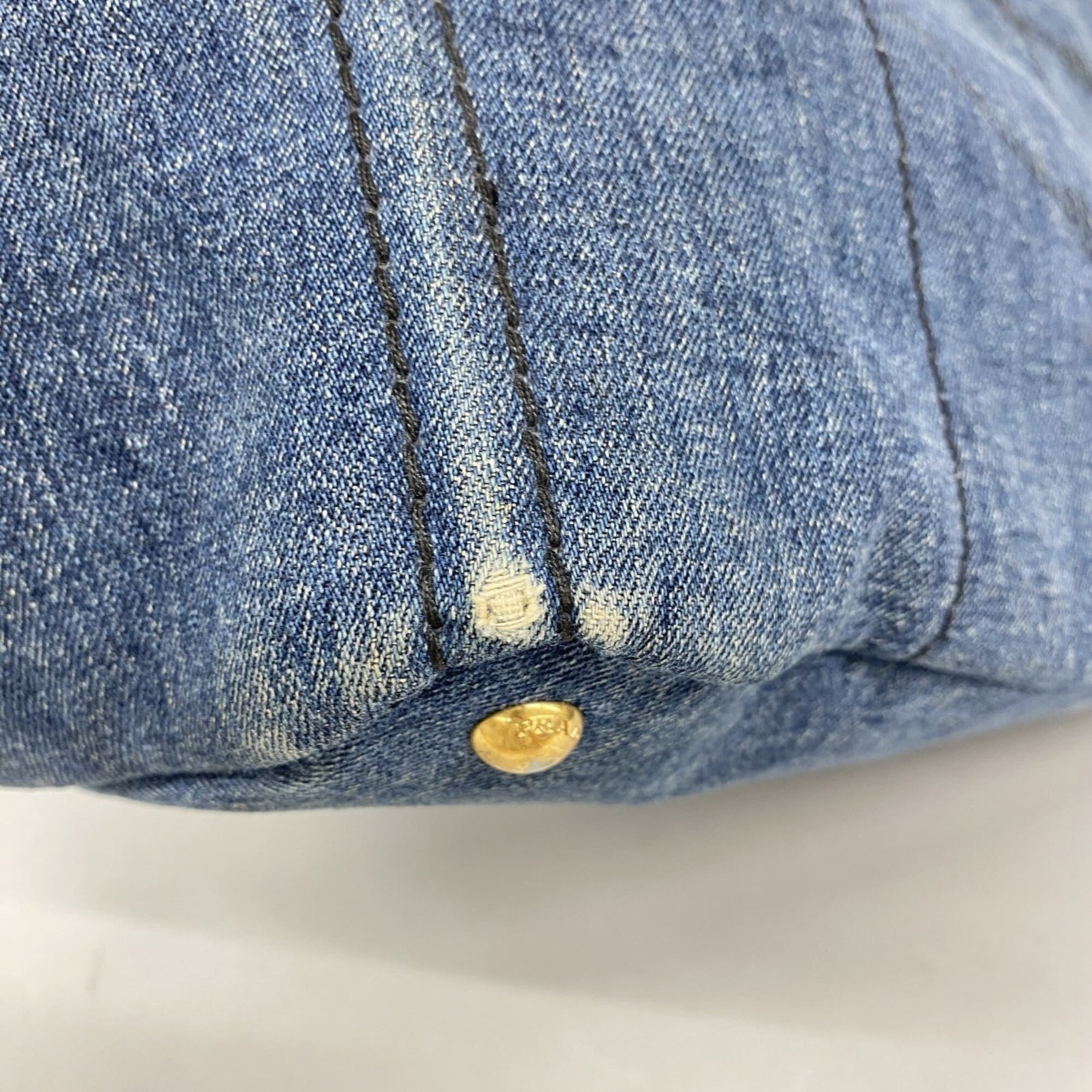 Canvas Prada Tote - 6