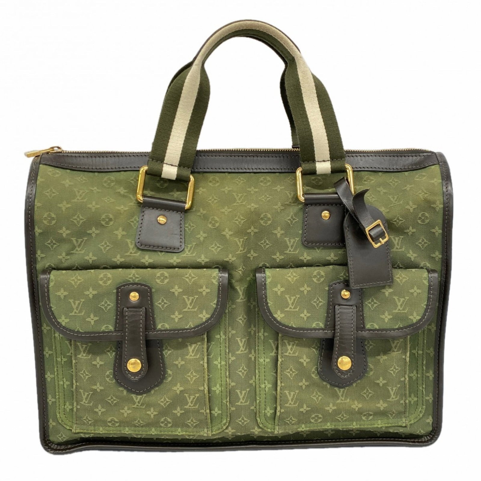 Louis Vuitton tote bag: Louis Vuitton tote bag A timeless classic from Louis Vuitton, this pre-owned tote bag boasts the iconic monogram pattern and durable leather construction that has made LV a staple in fashion for