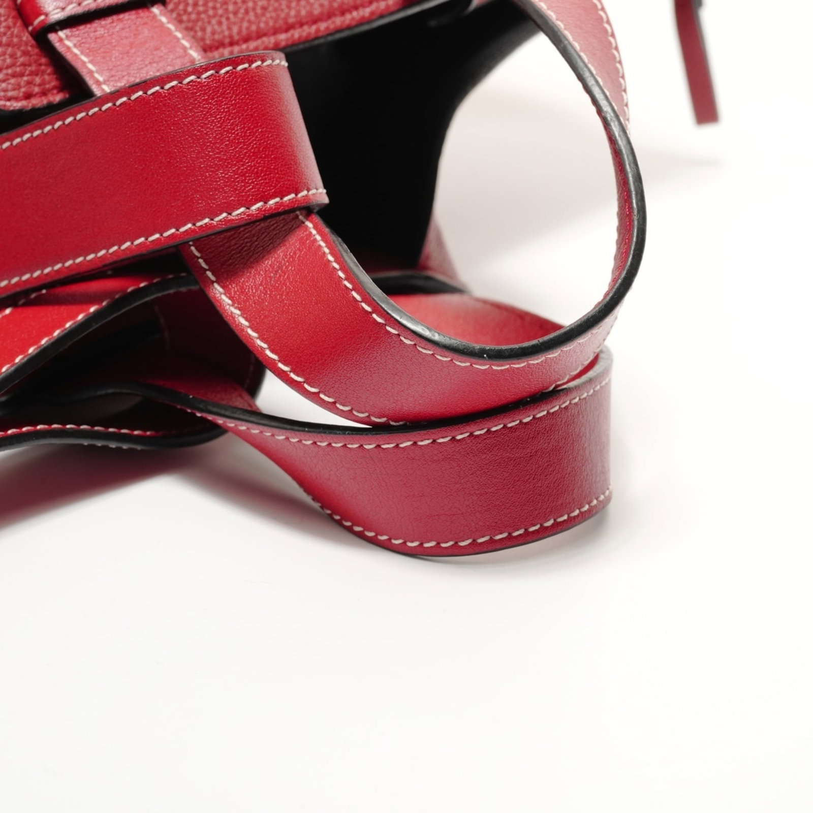 Leather Loewe Handbag - 12