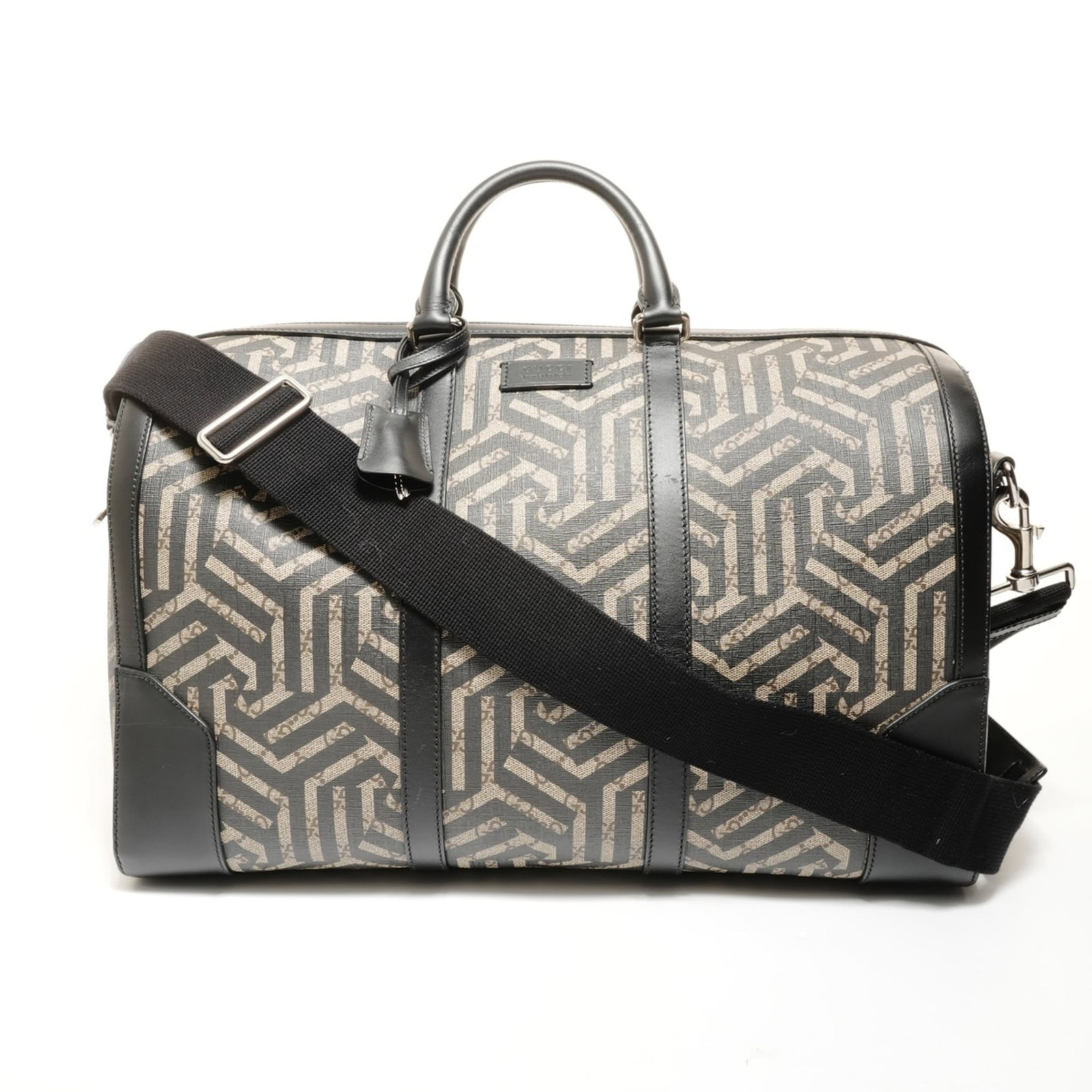 Gucci Supreme Boston Bag: Gucci Supreme Boston Bag The Gucci Supreme Boston Bag is a timeless piece of luxury, boasting the iconic GG Supreme logo and sleek black design that exudes sophistication. With its spacious interior