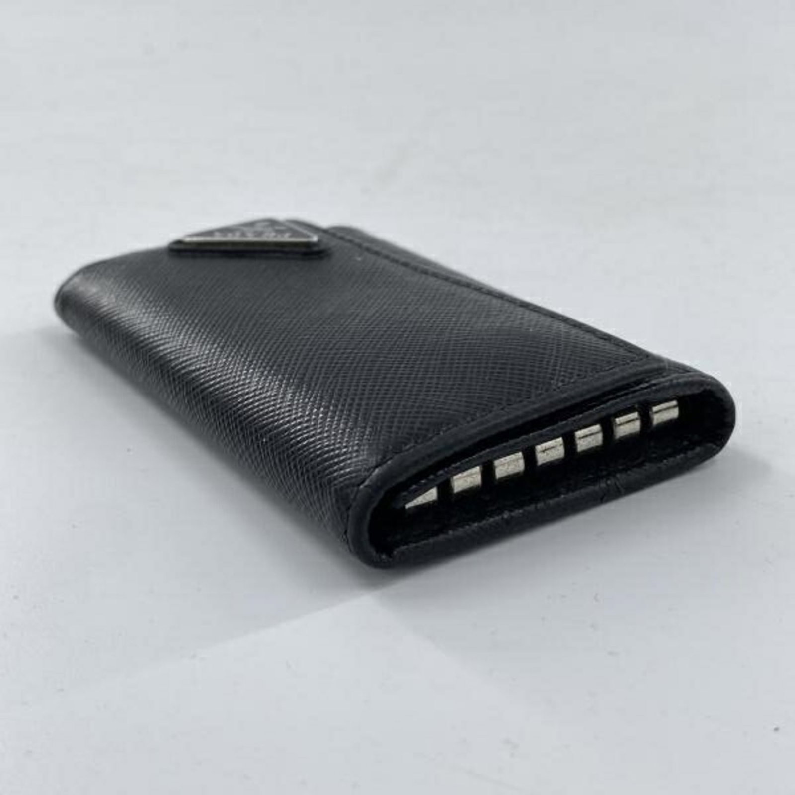Prada Keycase Saffiano Triangle - 3