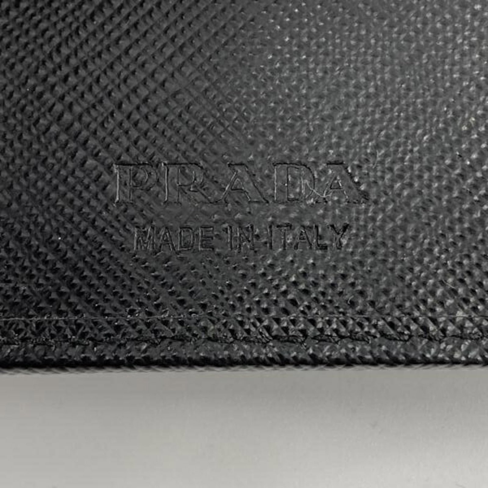 Prada Keycase Saffiano Triangle - 6
