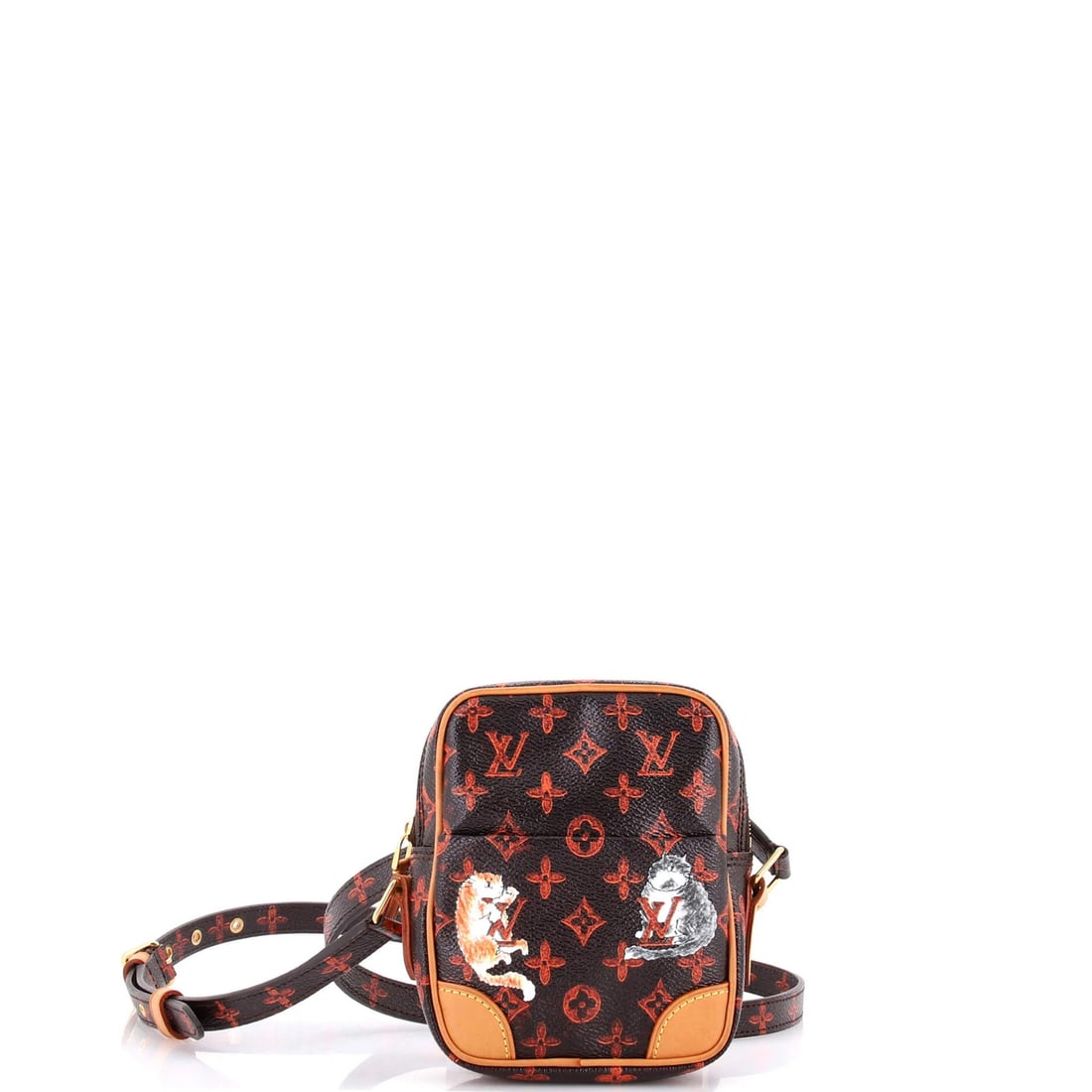Louis Vuitton Paname Bag Limited Edition Grace Coddington Catogram Canvas PM (1 of 7)