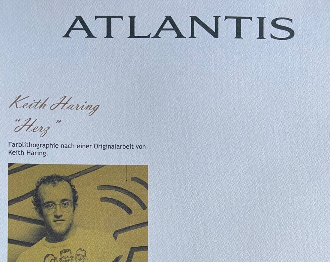 Keith Haring Lithograph Numbered - 7