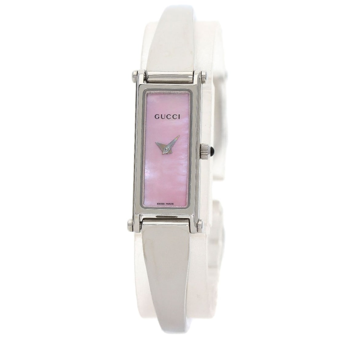 GUCCI Square face Watches 1500L Stainless Steel/ Stainless Steel: GUCCI Square face Watches 1500L Stainless Steel/ Stainless Steel Elevate your style with the iconic GUCCI Square face watch, boasting a sleek silver stainless steel design that exudes luxury and