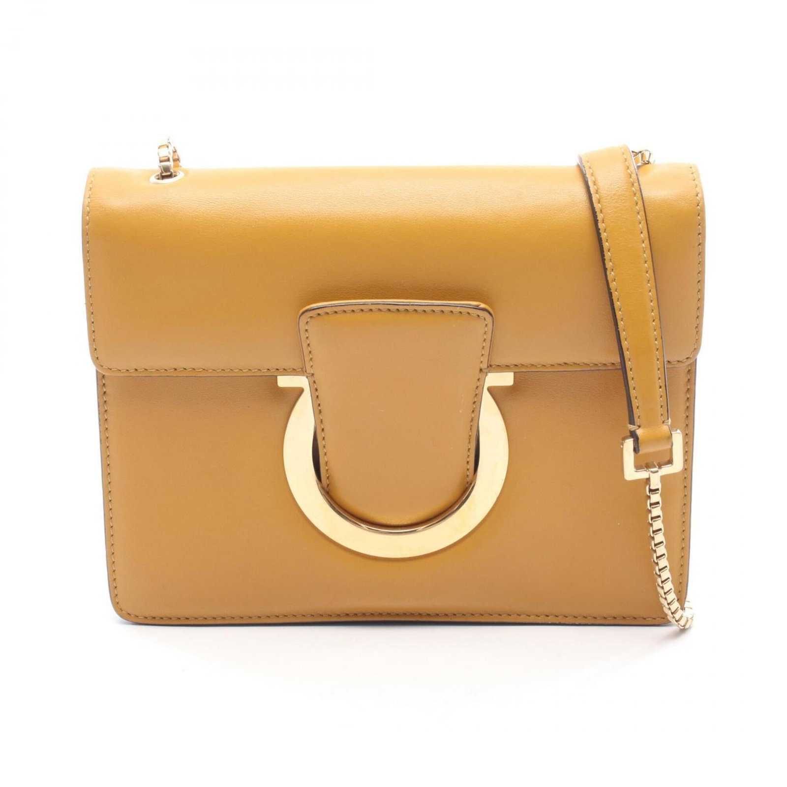 Salvatore Ferragamo Handbag, Shoulder Bag Leather: Salvatore Ferragamo Handbag, Shoulder Bag Leather A timeless Salvatore Ferragamo shoulder bag in rich, luxurious brown leather, perfect for adding a touch of sophisticated elegance to any outfit.